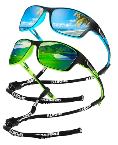 (2 Pack) Ice Blue/Green