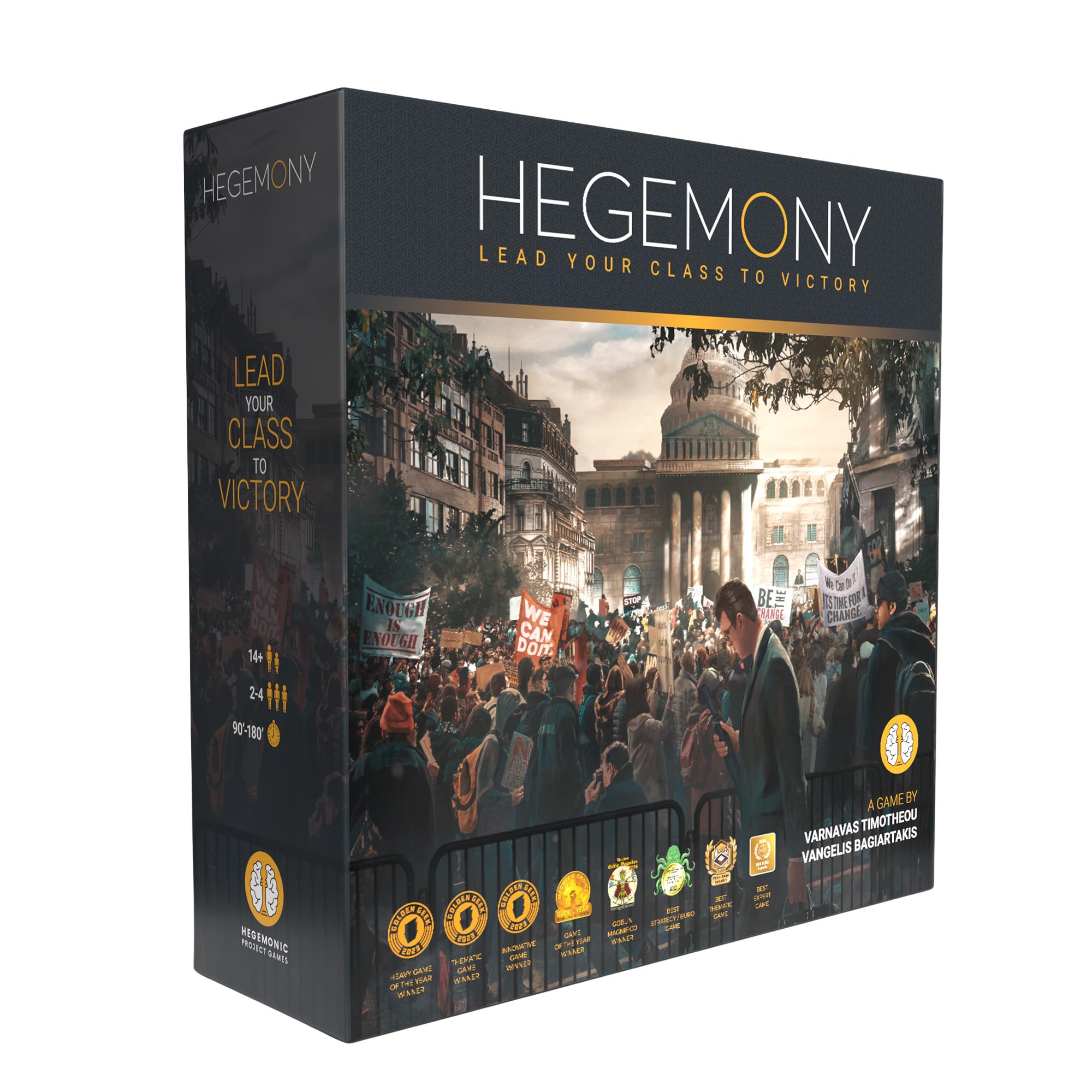 Hegemony: Lead Your Class to Victory - Asymmetric Card-Driven Political Economic Board Game for Ages 14+ | 2-4 Players | English Version | Perfect for Game Nights & Strategy Enthusiasts