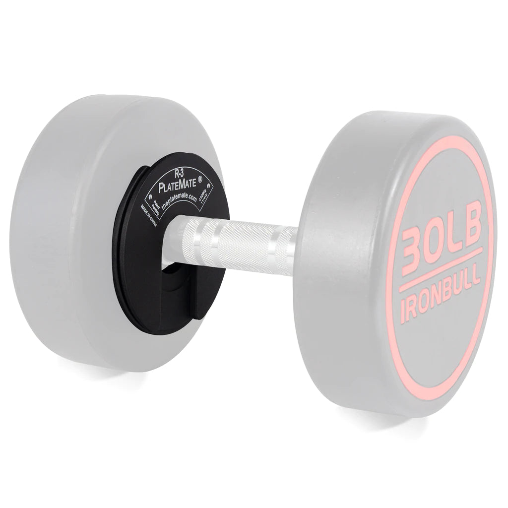 3 PlateMate 1.25lb Weight Plates (Pair) - Perfect for Dumbbell & Barbell Workouts, Home Gym Strength Training, and Fitness Accessories