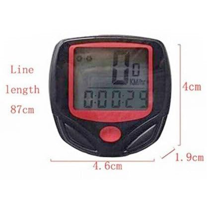 Wireless Bike Computer with GPS, Speedometer & Odometer - Waterproof Cycling Computer for Distance, Speed & Time Tracking - Perfect for Road Bikes, Mountain Bikes & Commuting