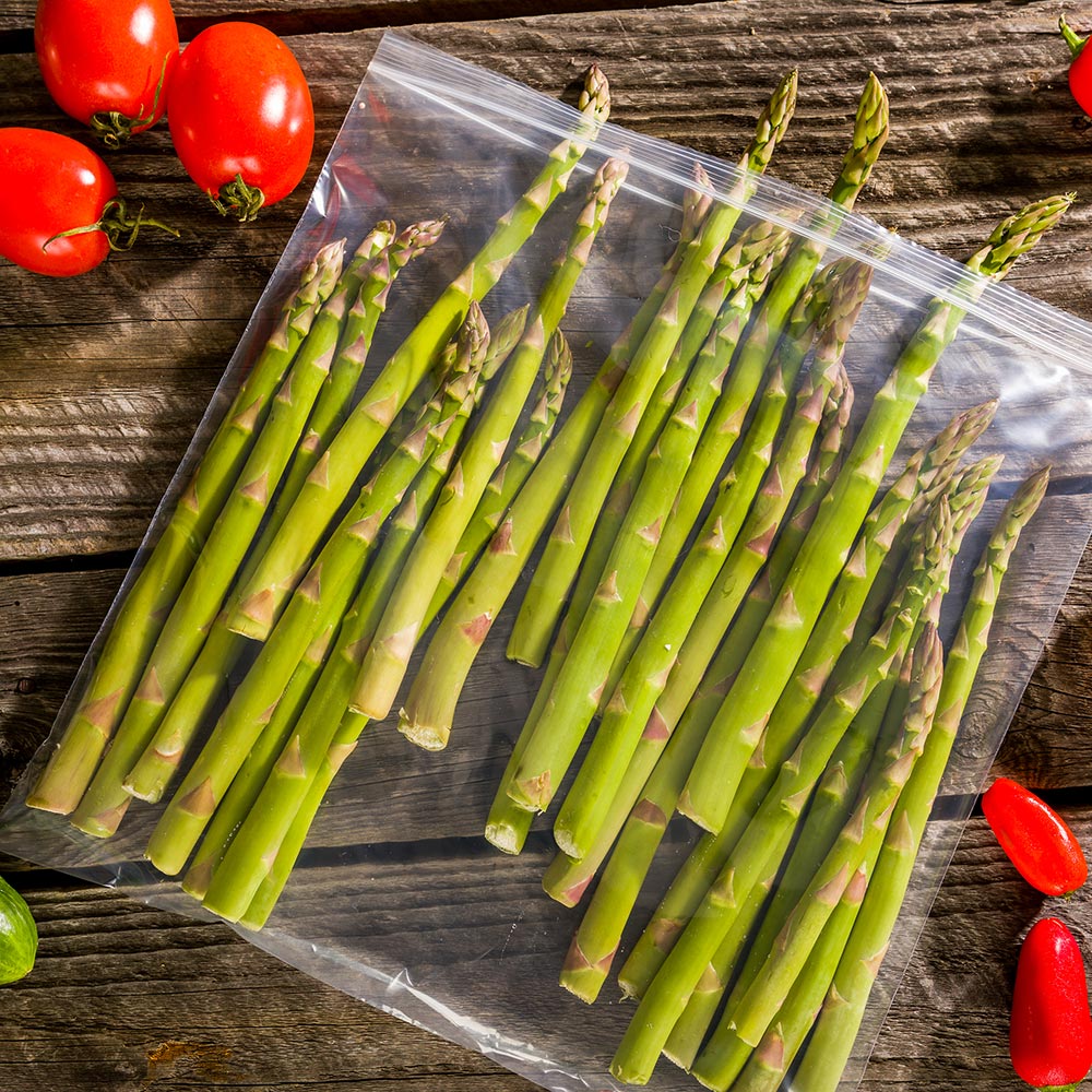 BPA Free Clear Plastic Zip Bags - 12.5