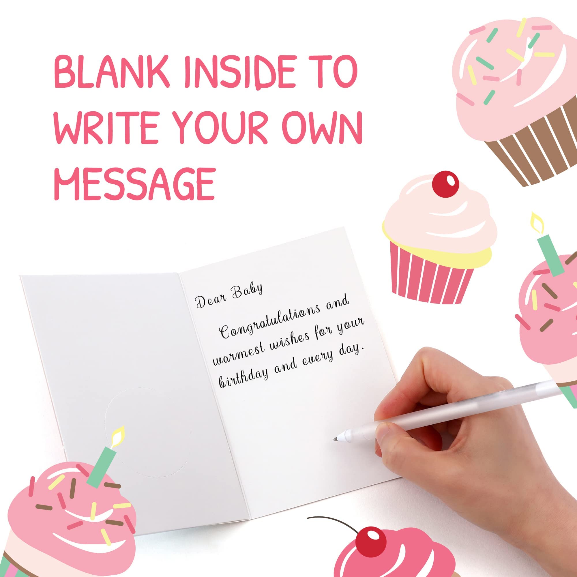 Pop Fizz Birthday Card Bath Bombs (4-Pack) - Perfect Gift for Women's Celebrations