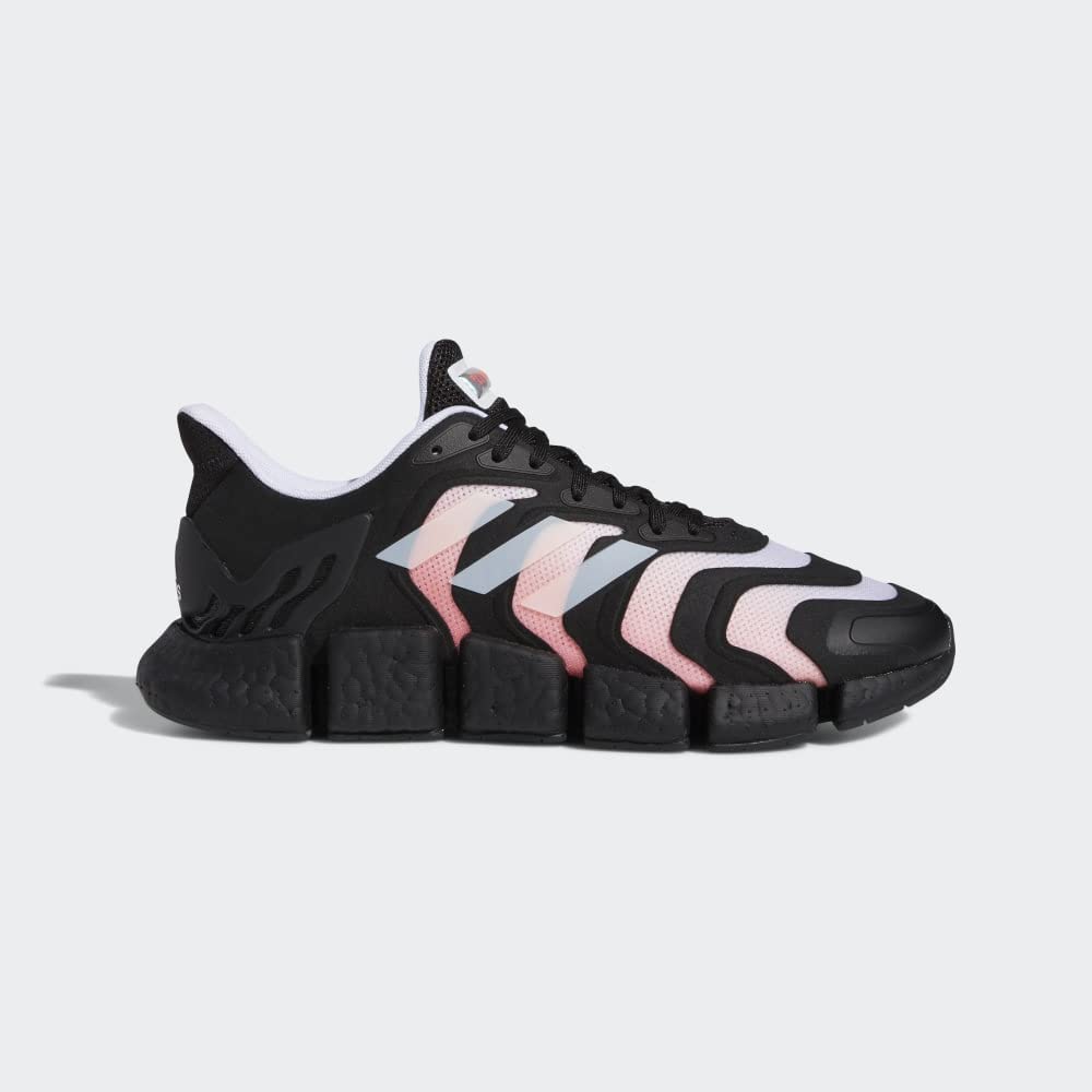 Adidas Men's Climacool Vento Running Shoes - Breathable Lightweight Sneakers for Jogging & Gym Workouts - Size 13 (Pink/White/Black) - Perfect for Road Running, Training & Casual Wear