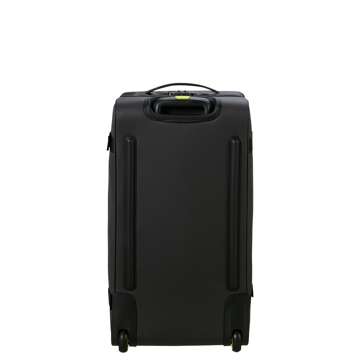 American Tourister Urban Track 28-Inch Wheeled Duffle Bag - MD1202 Black/Lime - Perfect for Travel, Gym & Weekend Getaways