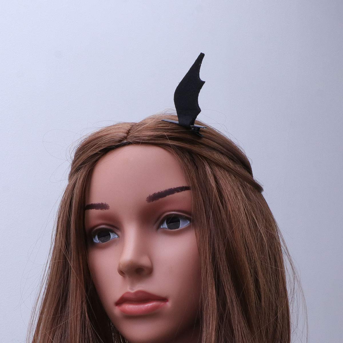 2 Pcs Halloween Devil Bat Wings Hair Clips - Gothic Hair Accessories for Women, Cosplay, Parties & Festivals - Perfect for Halloween Costumes, Cosplay Events & Themed Parties