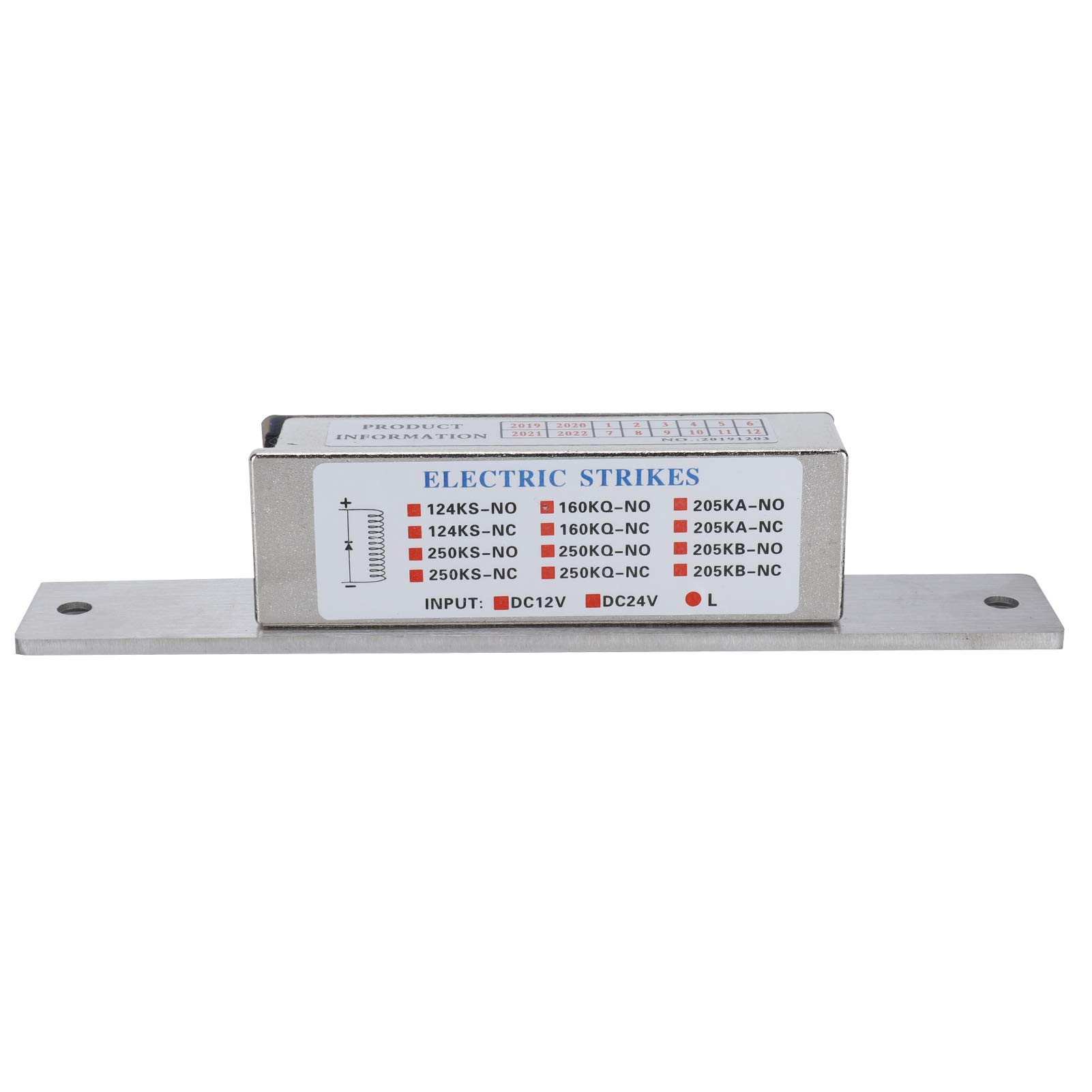 Haofy 12V Electric Strike Lock - Narrow Door Frame Cathode Lock for Home Security | Ideal for Residential Doors, Offices & Access Control Systems