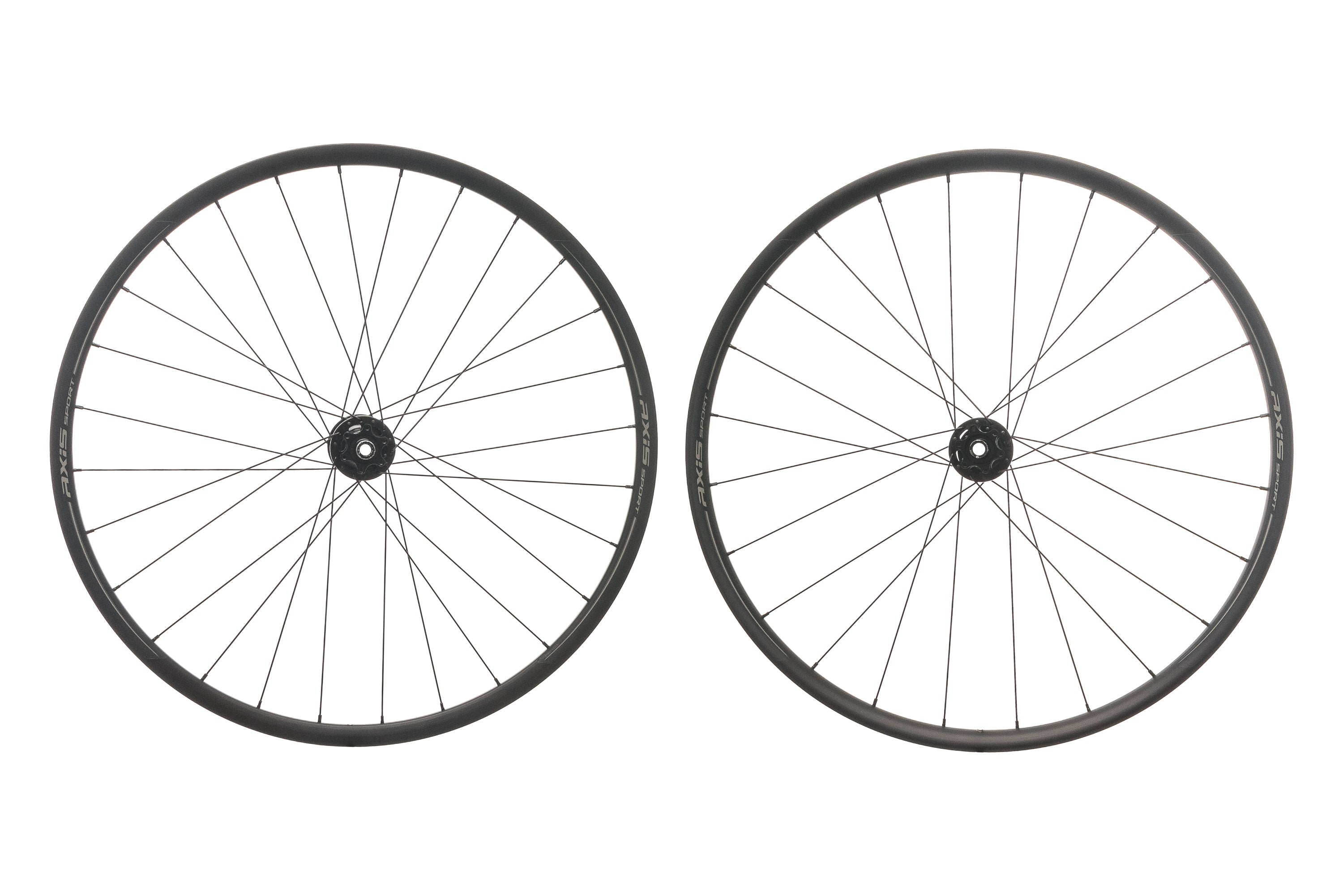 Axis Sport Disc Aluminum Clincher 700c Wheelset - Lightweight Road Bike Wheels for Racing & Training | Perfect for Cyclists & Triathletes