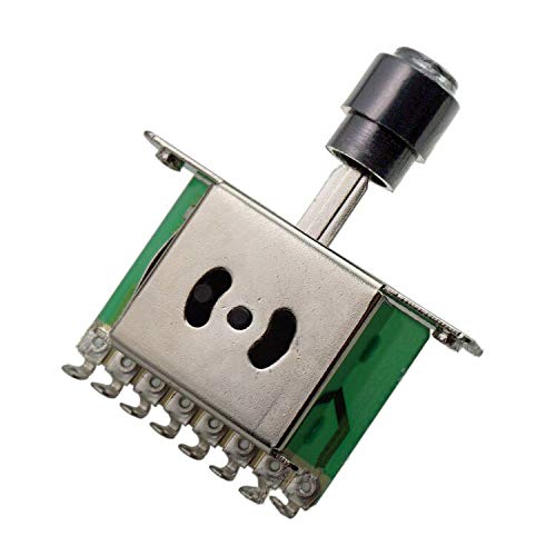 3-Way Guitar Selector Switch for Tele & ST Electric Guitars - Premium Pickup Toggle Lever Switch - Perfect for Guitar Upgrades, Repairs & DIY Projects