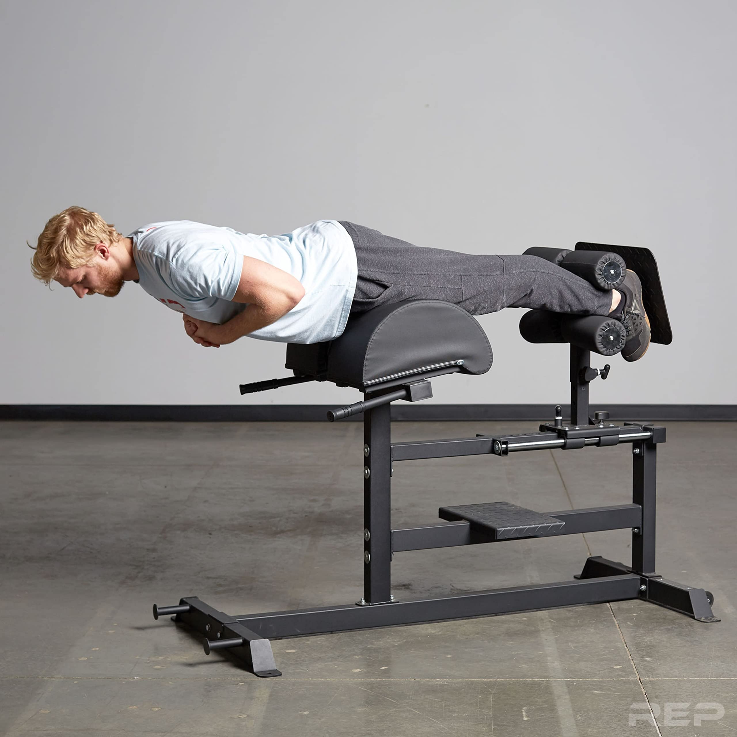 Rep Fitness V2 Glute Ham Developer (GHD) - Commercial Grade Home & Gym Strength Training Equipment for CrossFit, Weightlifting & Core Workouts - Perfect for Home Gyms, CrossFit Boxes & Athletic Training Facilities