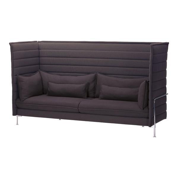 Alcove Highback Sofa - 3 Seater Modern Living Room Couch for Comfortable Lounging & Relaxation