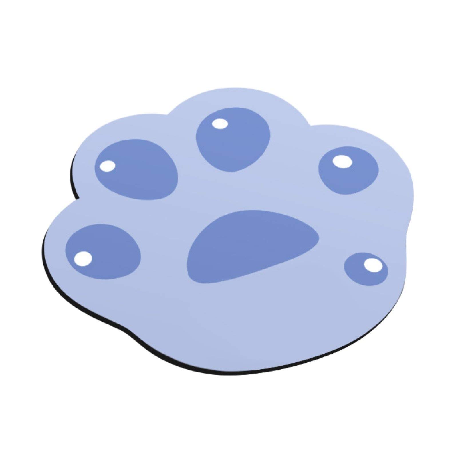 Qiguch66 Gaming Mouse Pad - Cute Cartoon Cat Claw Design, Non-Slip Rubber Base, Large Mouse Mat for PC, Laptop & Computer Accessories (Blue) - Perfect for Office, Gaming & Home Workspace