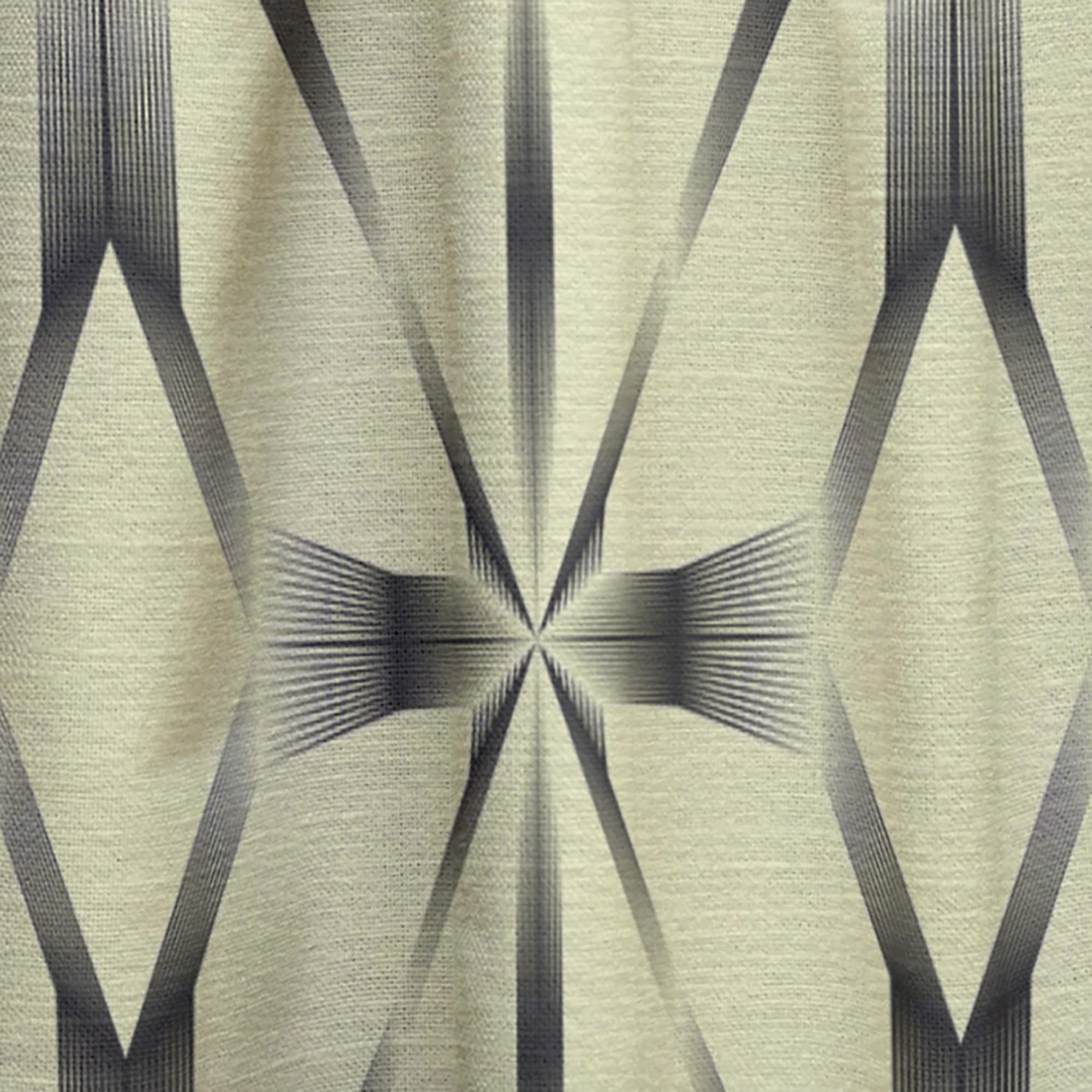 DesignQ Thermal Insulated Curtains - Oriental Floral Pattern Blackout Drapes for Bedroom & Living Room, Single Panel 52x84 Inches - Perfect for Privacy, Light Control & Energy Efficiency