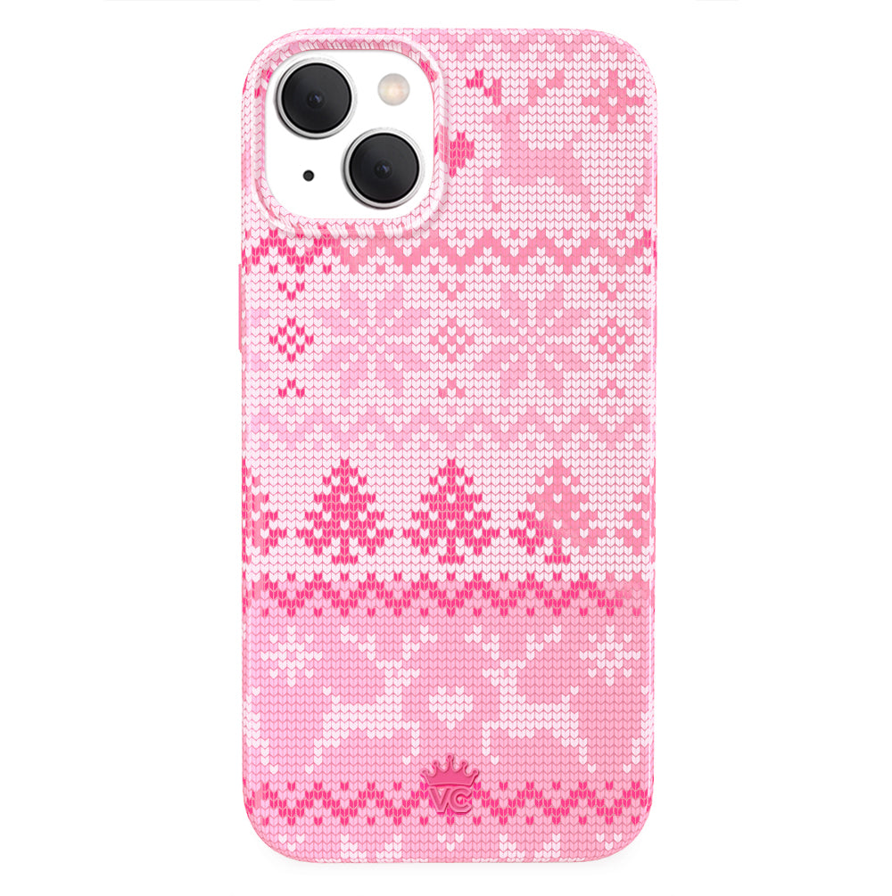 Bubble Gum Sweater iPhone Case - Trendy Knit Design Protective Cover for iPhone 13/14/15 Pro Max - Perfect for Fall Fashion, Cozy Outfits & Instagram Photos