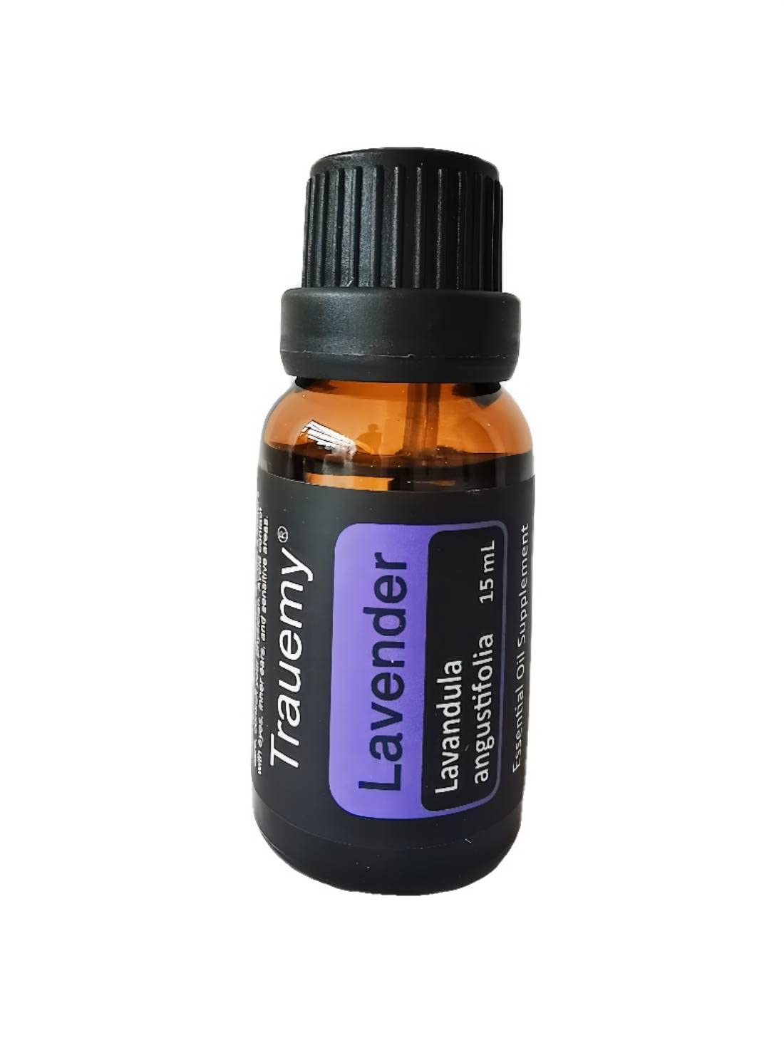 Premium Lavender Essential Oil - 100% Pure Natural for Skin Care, Sleep & Stress Relief - 15mL - Perfect for Aromatherapy, Massage & Relaxation