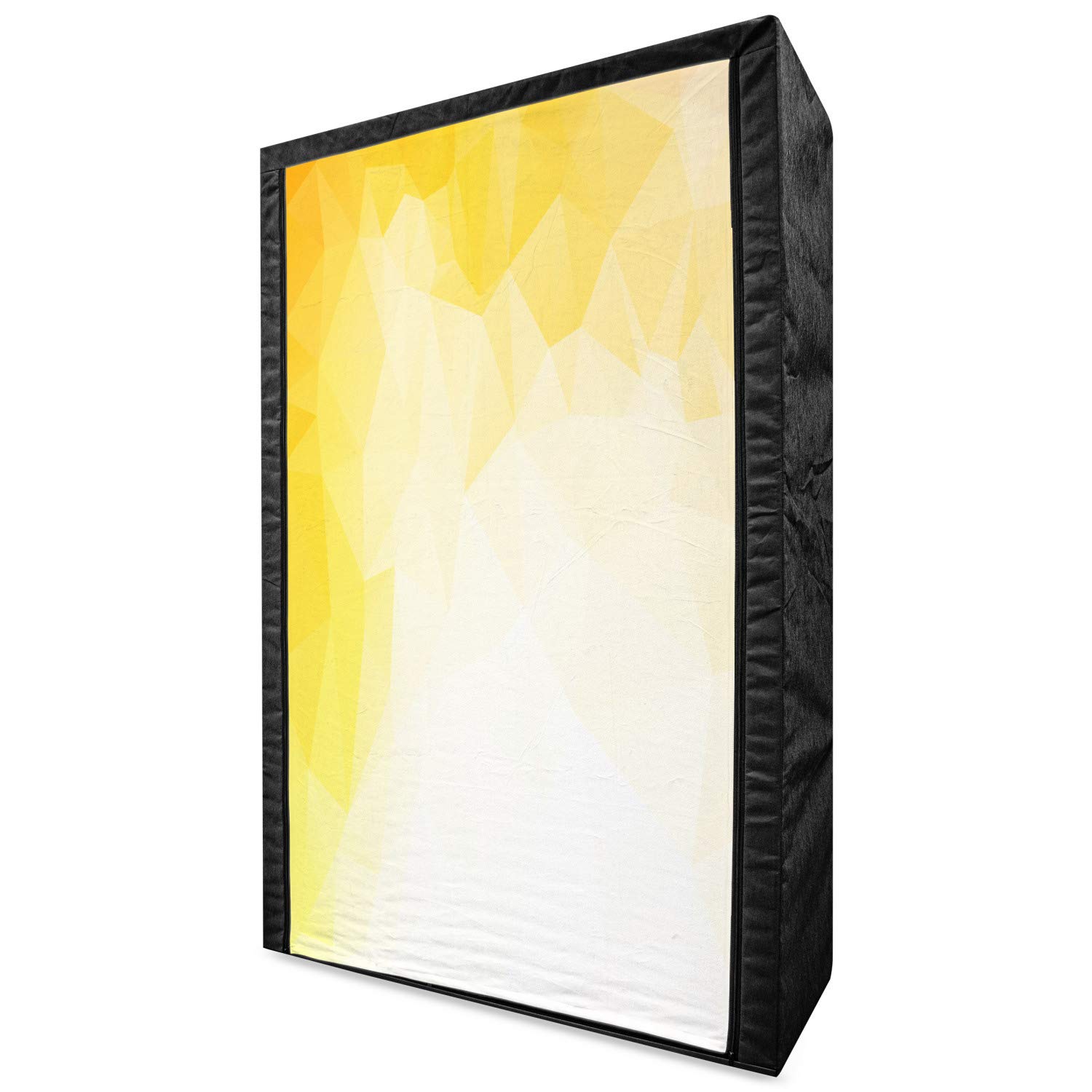 Ambesonne Ombre Portable Fabric Wardrobe with Shelves | 42.5