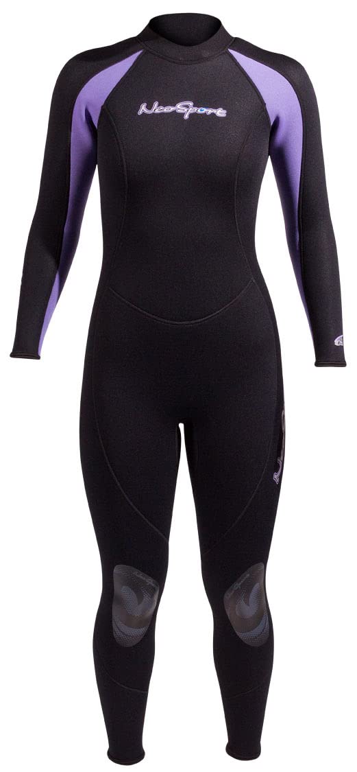 Neosport 3/2mm Men's Neoprene Back Zip Wetsuit for Surfing, Diving & Water Sports | Full Body Thermal Protection | Comfortable & Flexible Design