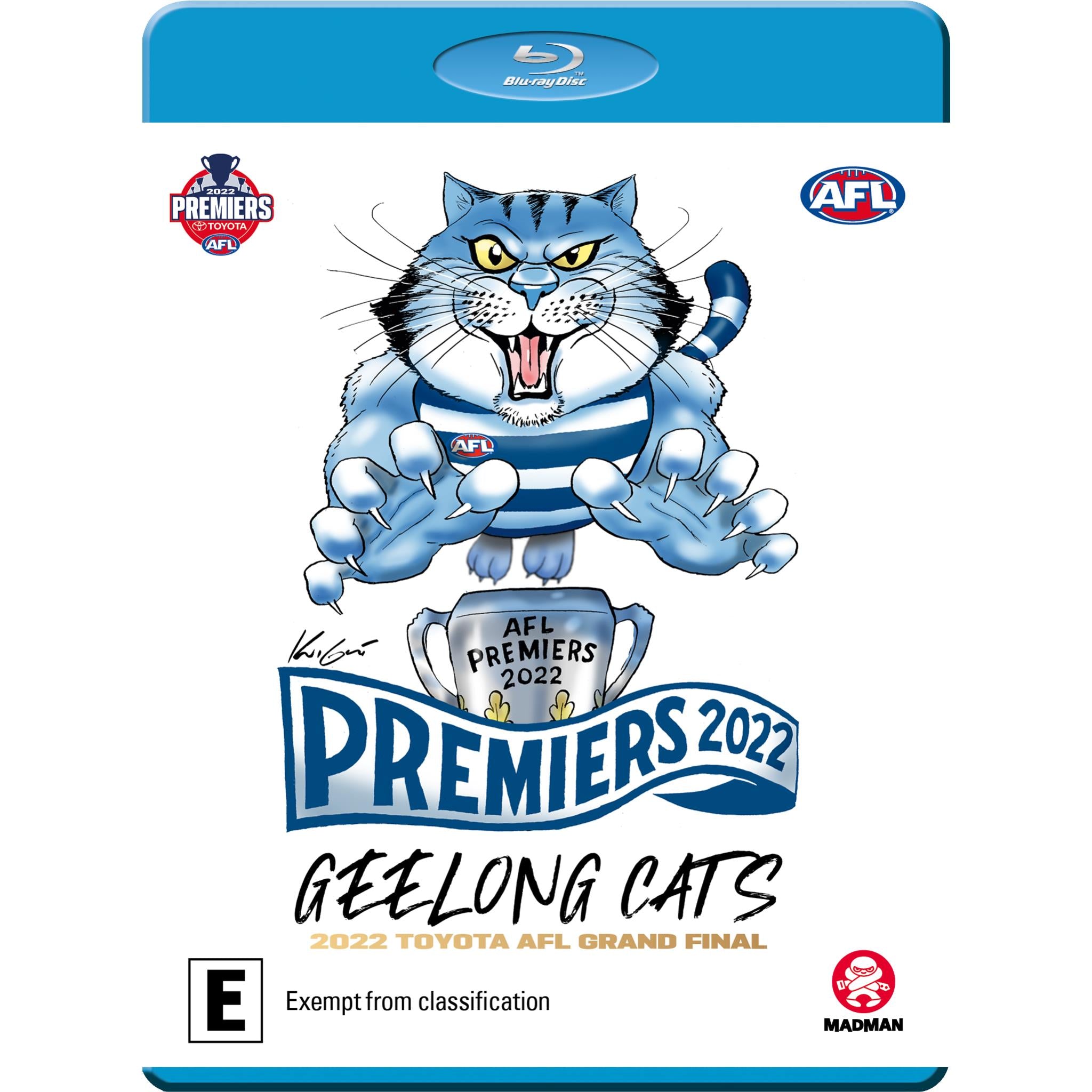 Geelong Cats 2022 AFL Premiers Championship Merchandise - Perfect for Fans, Gifts & Game Day Celebrations
