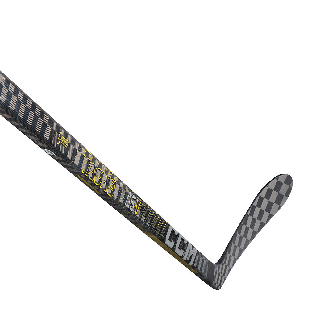 CCM Tacks AS V Intermediate Ice Hockey Stick - Lightweight Carbon Fiber Design for Enhanced Performance - Perfect for Youth & Adult Hockey Players in Games & Practice