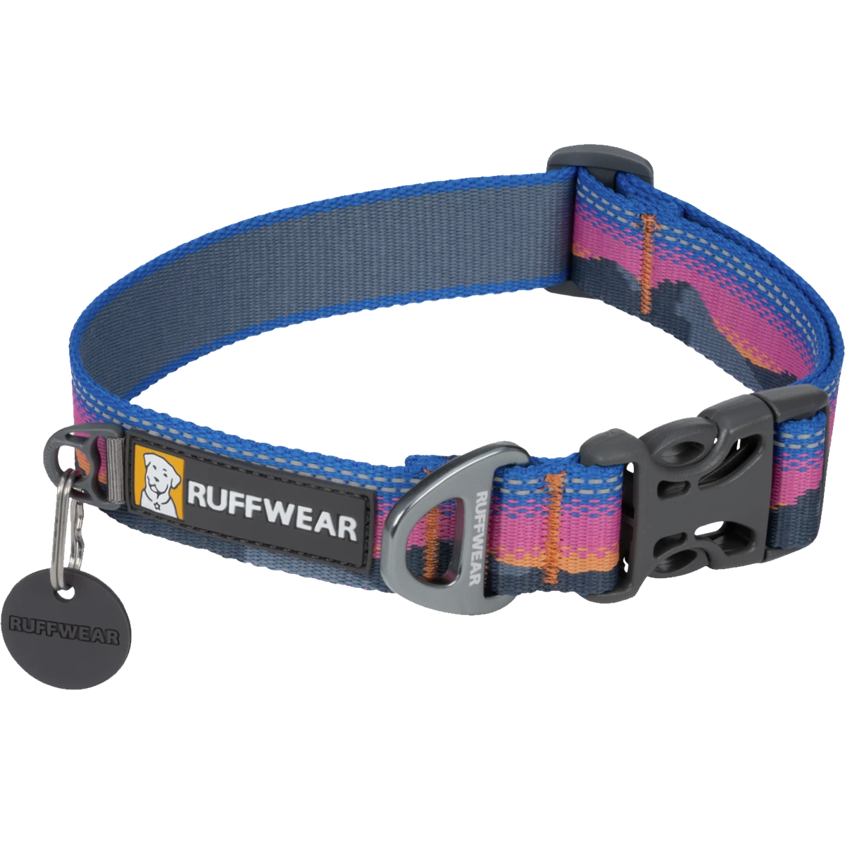 Reflective Dog Collar with LED Light - High Visibility Safety Collar for Night Walking, Running, and Outdoor Adventures - Adjustable Nylon Pet Collar for Small Medium Large Dogs