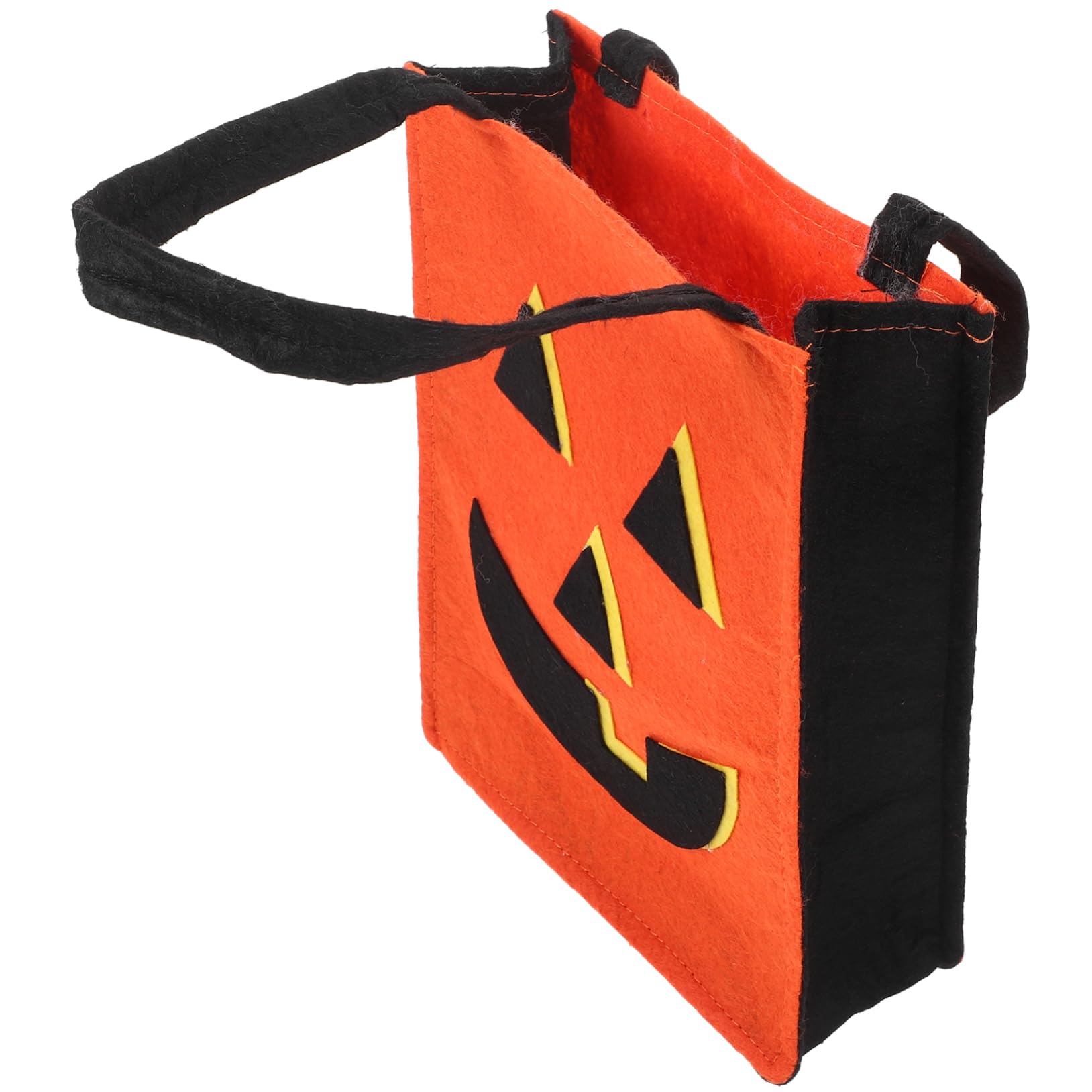 ABOOFAN Halloween Pumpkin Tote Bag - Non-Woven Candy Treat Bag for Halloween Party Decorations & Gift Giving | Perfect for Trick-or-Treating, Halloween Parties, and Festive Home Decor