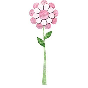 My Wonderful Walls Flower Wall Decals for Girls Room – Peel & Stick Flower Stickers with Large Tree Wall Sticker, Butterfly & Bird Decals | Nursery Decor, Kids Bedroom Wall Art, Playroom Design