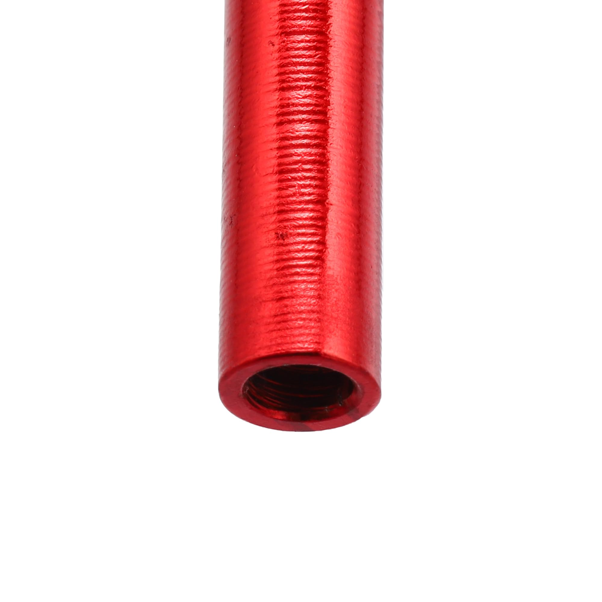 X AUTOHAUX 8pcs Car Door Lock Knobs - Aluminum Alloy Interior Door Lock Pull Pins with M4x0.7mm Thread (Red) - Universal Replacement for Vehicle Door Handles - Perfect for DIY Car Repair & Maintenance