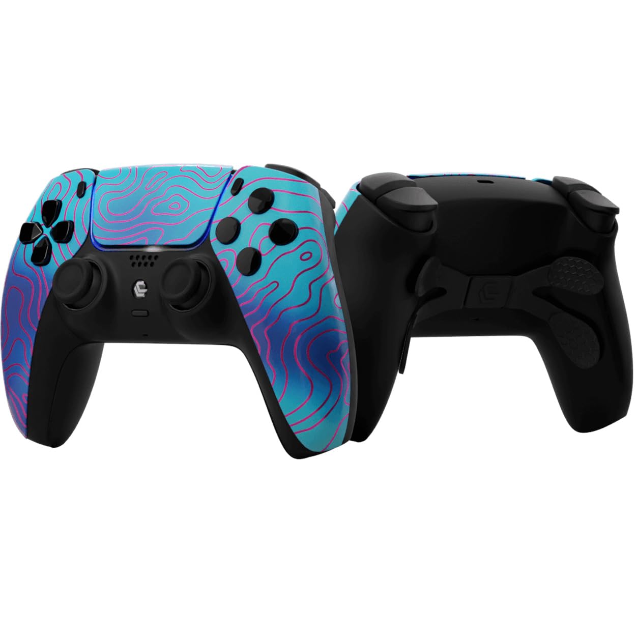 Premium PS5 Wireless Controller - Damascus Camo Design, 4 Programmable Paddles, Compatible with PS5 Console & PC - Perfect for FPS Gaming (Call of Duty), Competitive Play & Long Gaming Sessions