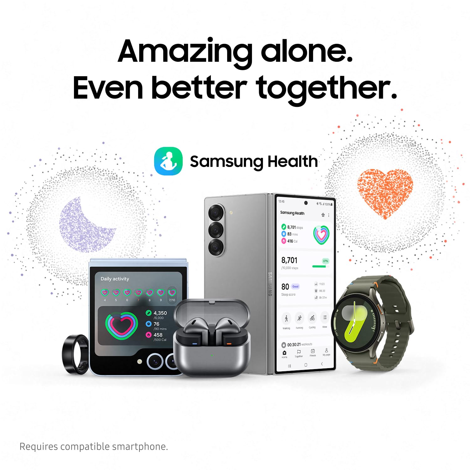 Samsung Galaxy Watch 7 44mm Bluetooth Smartwatch - AI-Powered Fitness Tracker with Heart Rate Monitor, Sleep Tracking, Energy Score & Wellness Tips | 2024 US Version (Green) | Perfect for Workouts, Running & Daily Health Monitoring