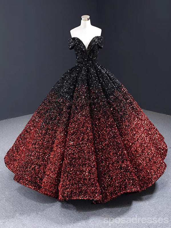 Elegant Red A-Line Off-Shoulder Long Prom Dress for Women | Formal Evening Gown 13702 | Perfect for Homecoming, Wedding Guest & Special Occasions