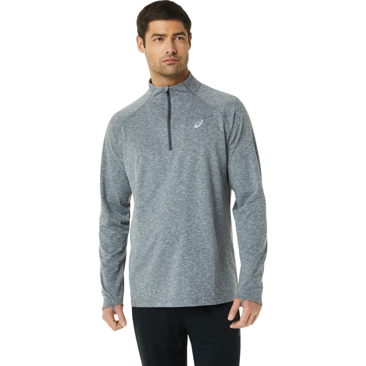 ASICS Men's TRAIN SANA 1/2 Zip Training Top - Breathable Workout Shirt for Running, Gym & Athletic Performance | Moisture-Wicking Activewear for Men