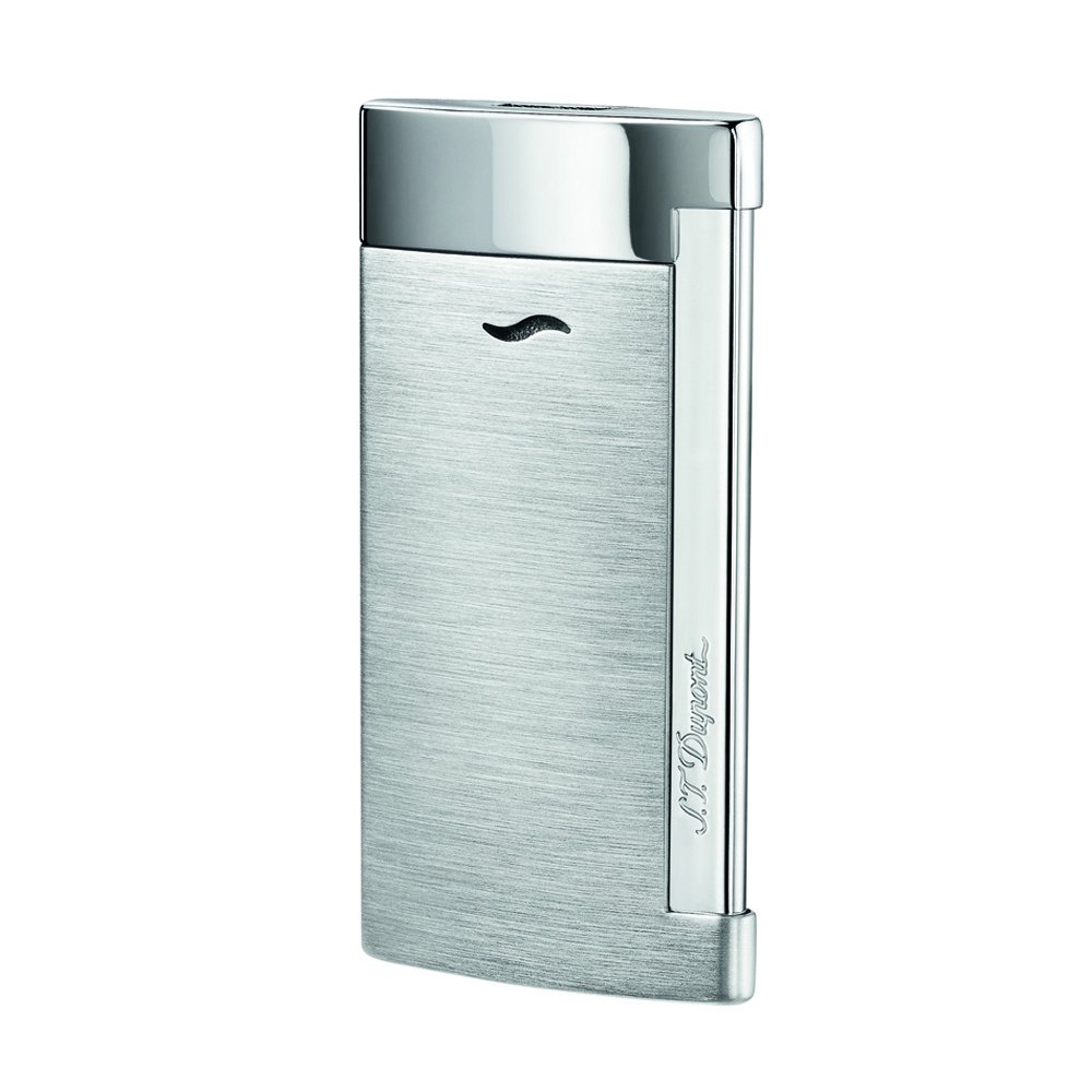 ST Dupont Slim 7 Chrome Lighter - Premium Butane Cigar & Cigarette Accessory for Gifts, Travel & Luxury Lifestyle