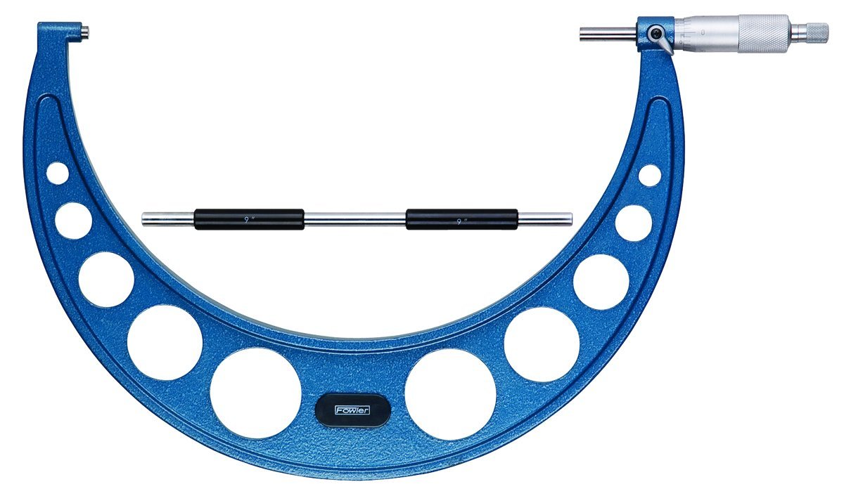 Fowler 52-240-010-1 Professional Outside Inch Micrometer 9-10
