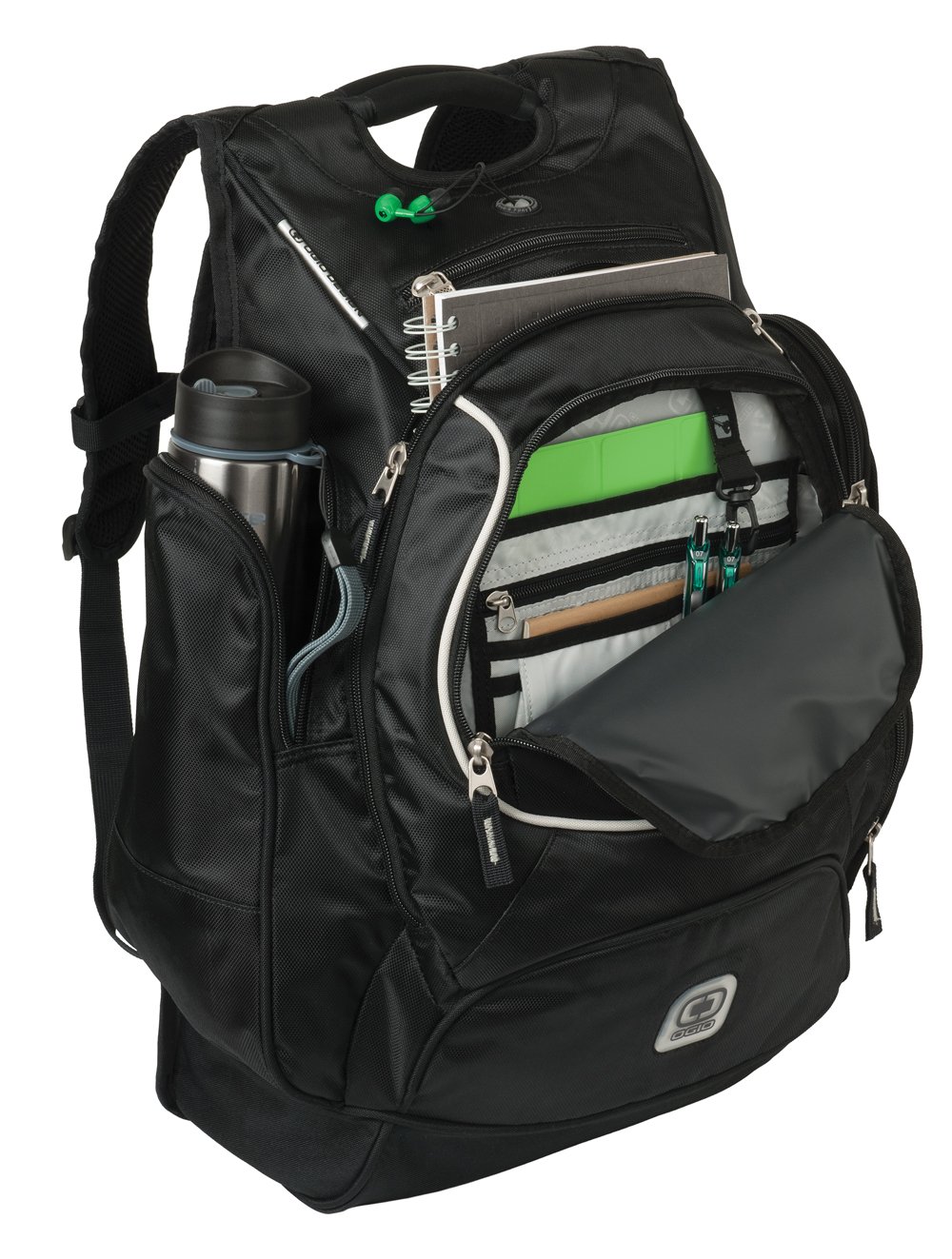 OGIO Bounty Hunter 17英寸笔记本电脑背包 黑色 商务旅行与日常通勤必备