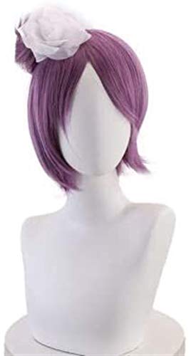 RTUTUR Anime Cosplay Wigs - Naruto Konan Purple Wig for Cosplay | High-Quality Synthetic Fiber | Perfect for Halloween, Conventions & Costume Parties