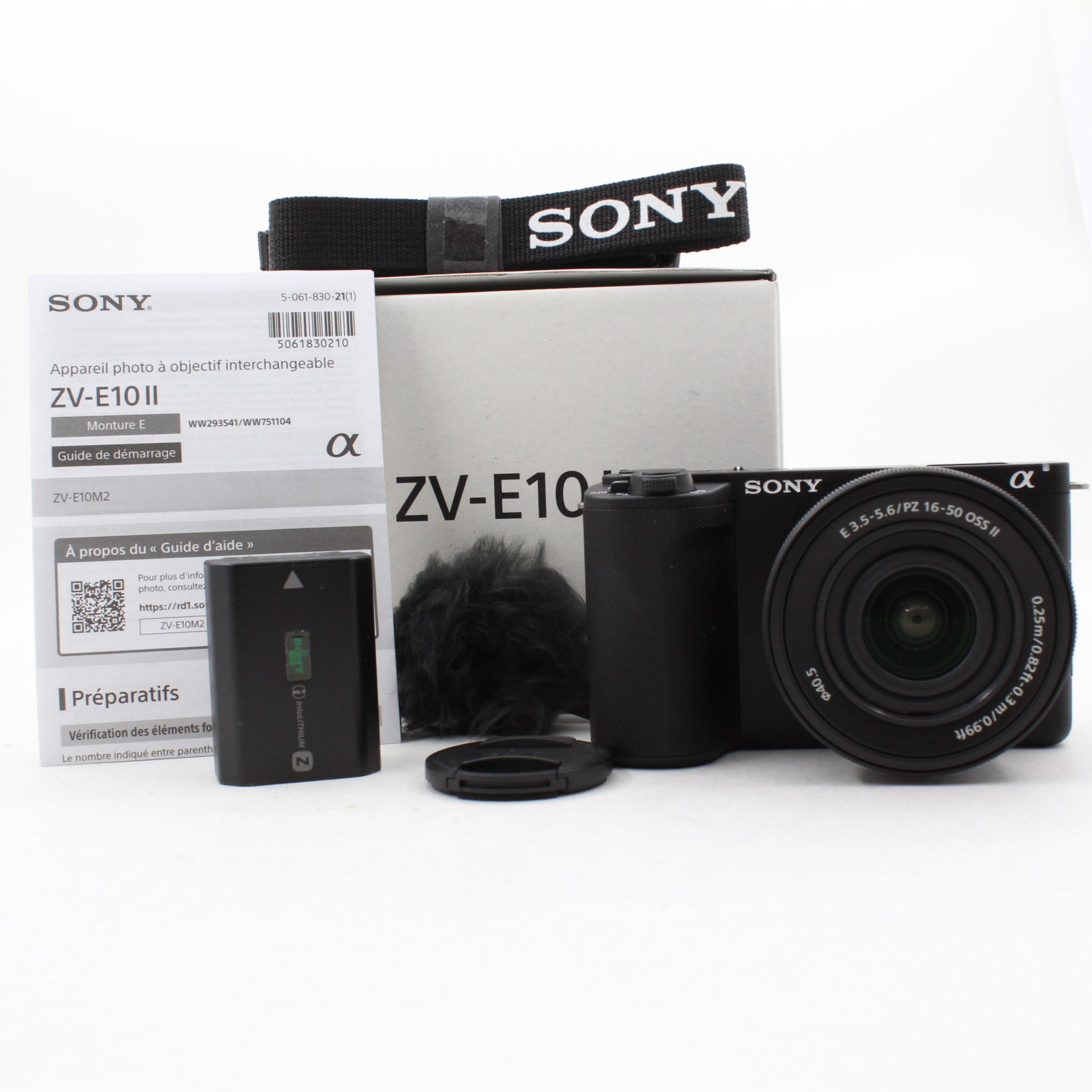 Open Box Sony ZV-E10 II Mirrorless Digital Camera with E PZ 16-50mm Lens (Black) - Perfect for Vlogging, Travel Photography & Content Creation