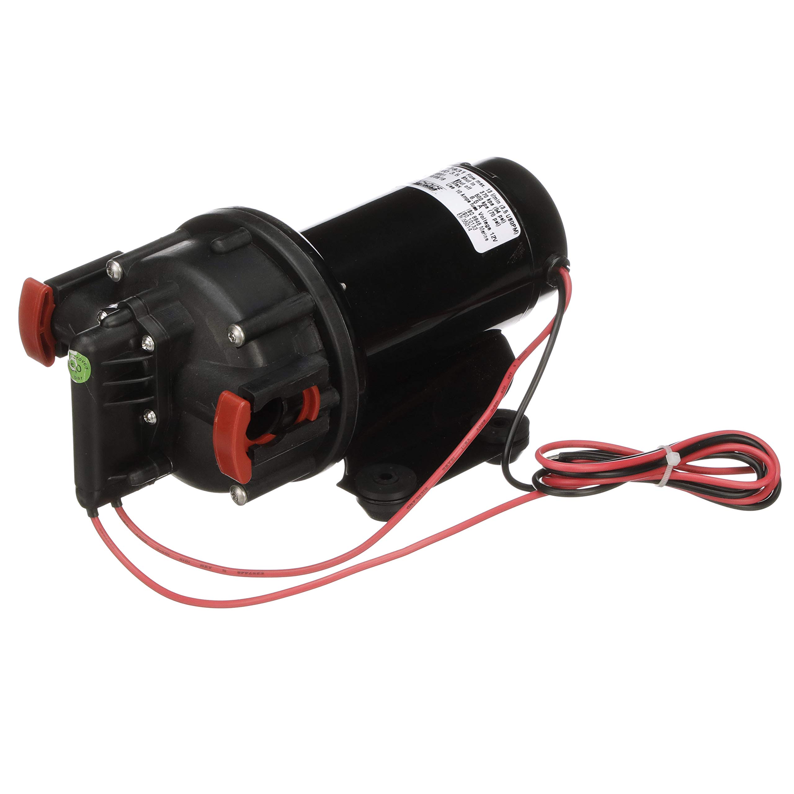 Seachoice Wash Down System Pump - High Pressure Marine Boat Deck Cleaner for Fresh & Saltwater - Perfect for Boat, Yacht, and RV Cleaning