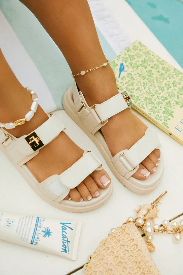Leila Chunky Sandals for Women - Comfortable Platform Sandals with Thick Sole | Perfect for Summer, Beach, and Casual Outfits