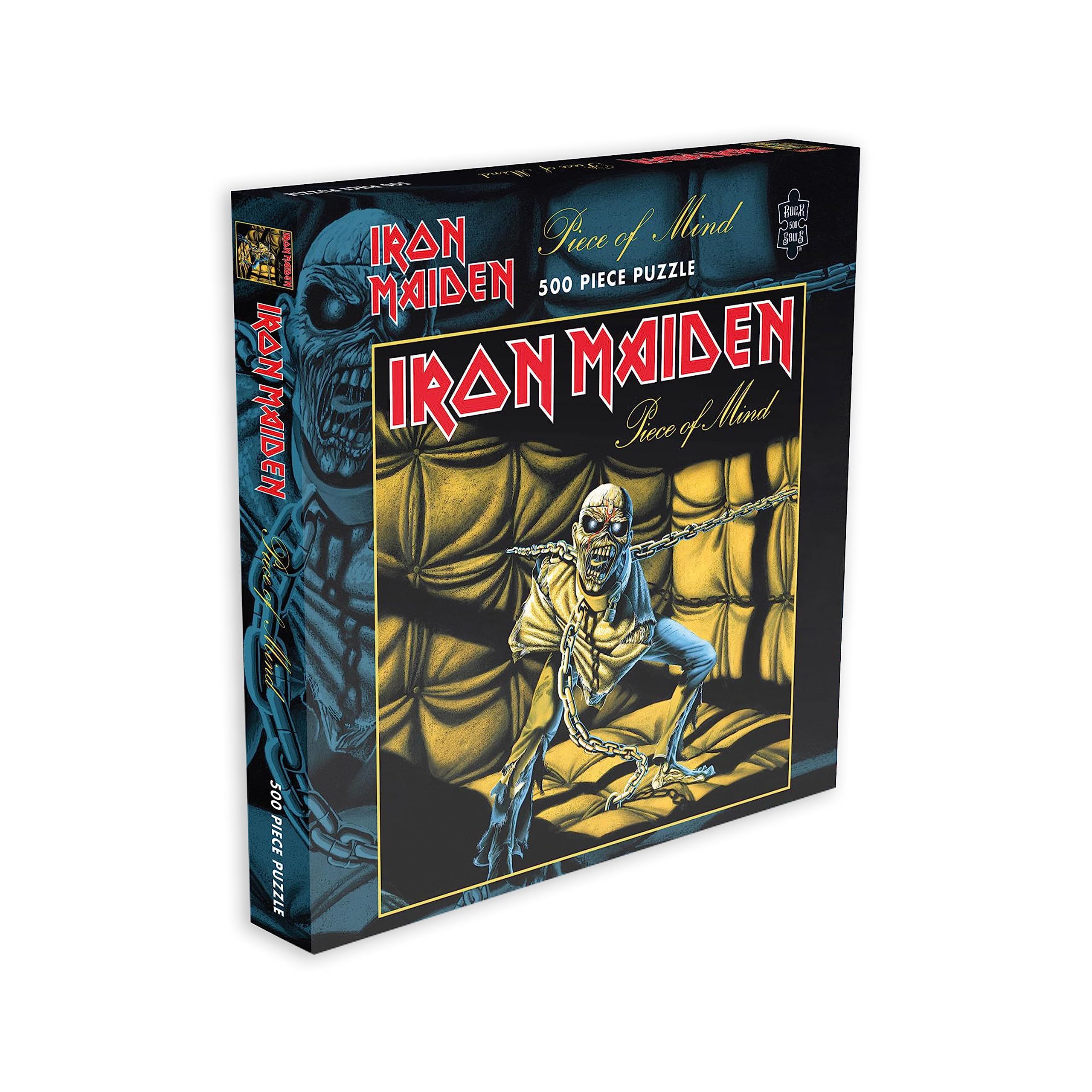 Iron Maiden Piece of Mind Jigsaw Puzzle - 1000 Piece Rock Band Puzzle for Adults & Fans - Perfect for Home Decor, Gifts & Music Lovers