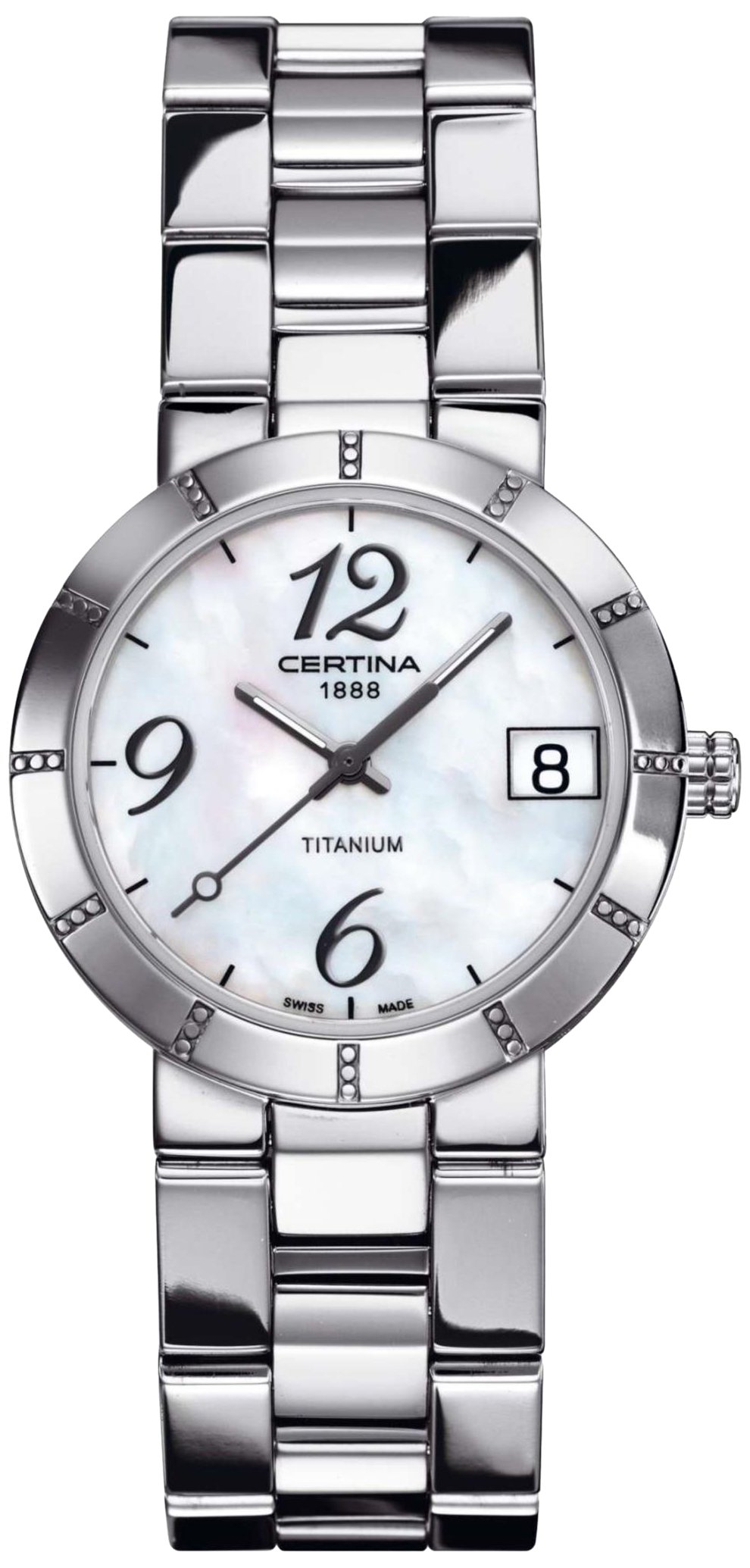 Certina DS Stella Titanium Women's Watch C009.210.44.112.00 - Elegant Swiss Timepiece for Business, Travel & Special Occasions