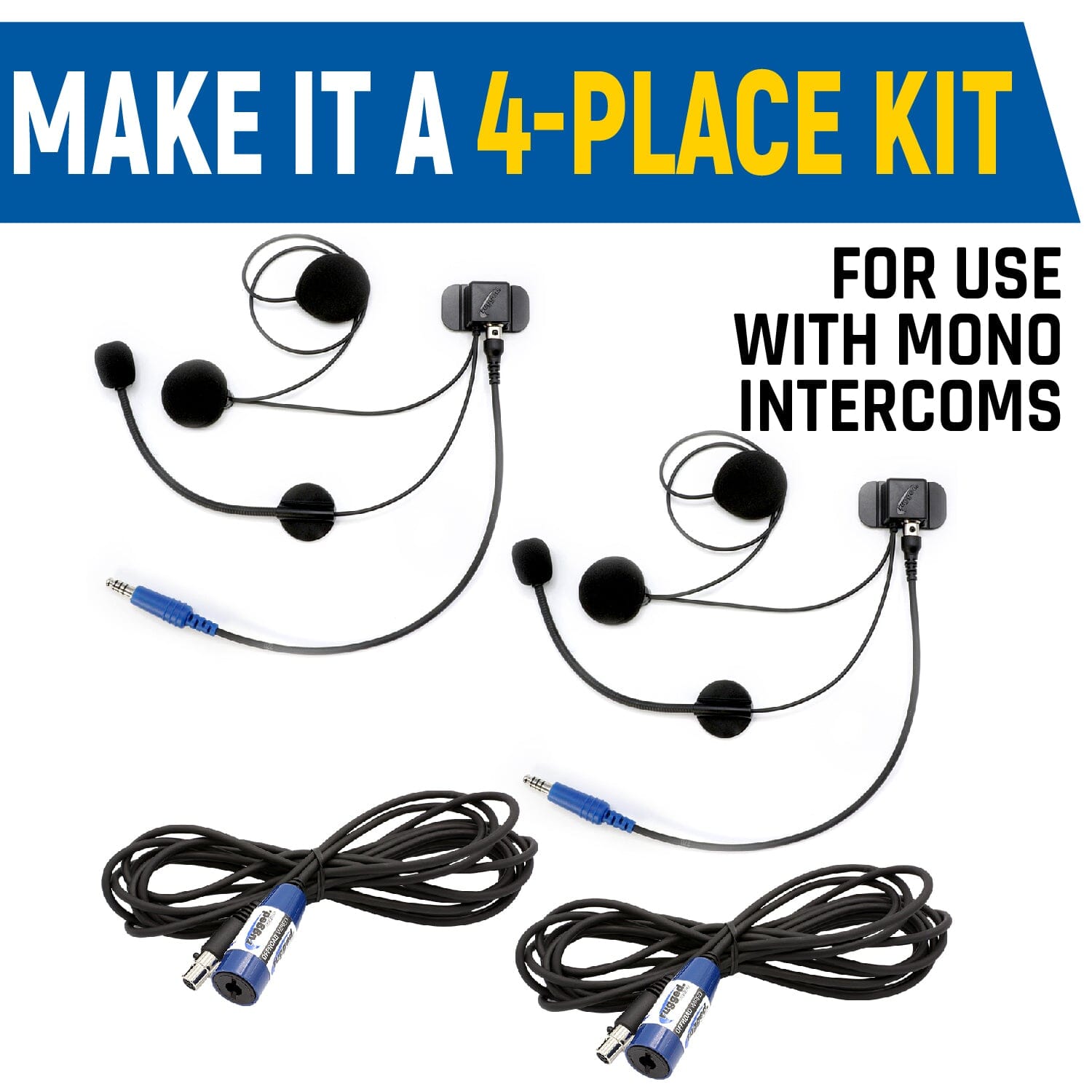 Rear Seat Expansion Kit with Helmet & Headset Options - Perfect for Motorcycle Riders, Passengers & Long-Distance Travel Accessories