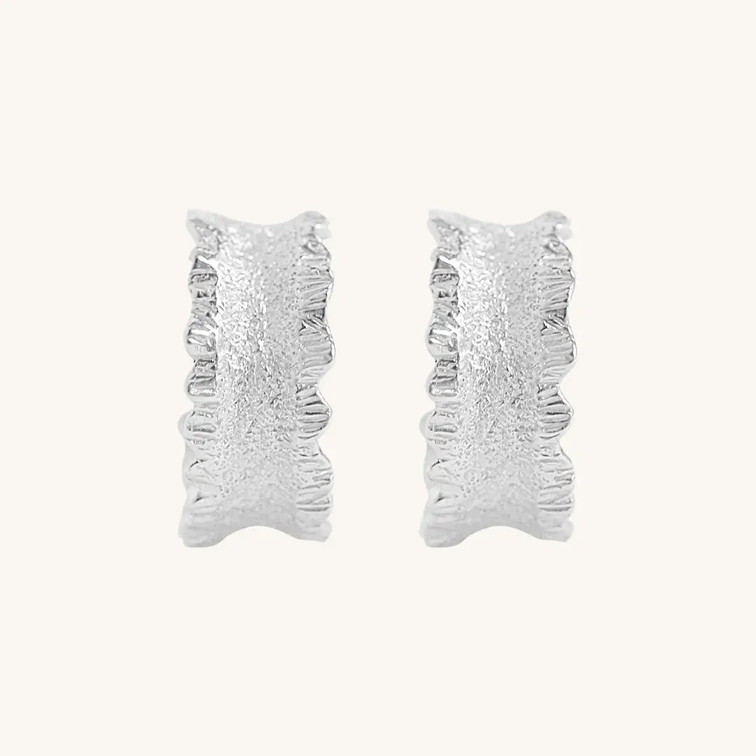 Eloise Hoops - Elegant Gold Plated Earrings for Women | Perfect for Parties, Weddings & Everyday Wear