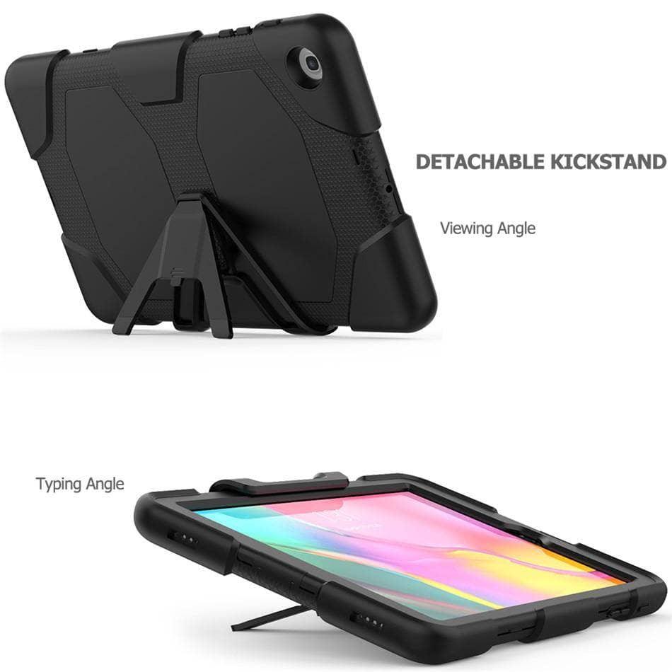 Samsung Galaxy Tab A 10.1 2019 T510 T515 Military-Grade Shockproof Rugged Case - Heavy Duty Silicone Cover for Protection | Perfect for Outdoor, Construction & Travel Use