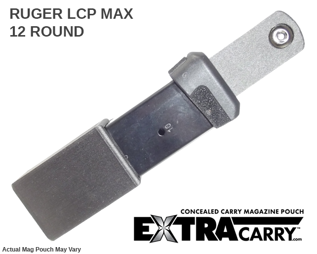 Ruger LCP MAX .380 ACP 12-Round Magazine Pouch - Concealed Carry & Tactical Accessories for Firearm Enthusiasts