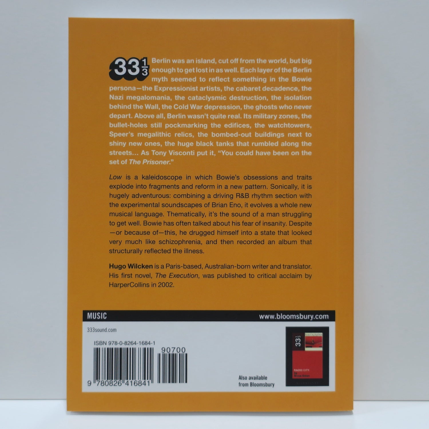DAVID BOWIE 'Low' 33⅓ Book #26 - Music Biography & Album Analysis - Perfect for Bowie Fans & Music Collectors