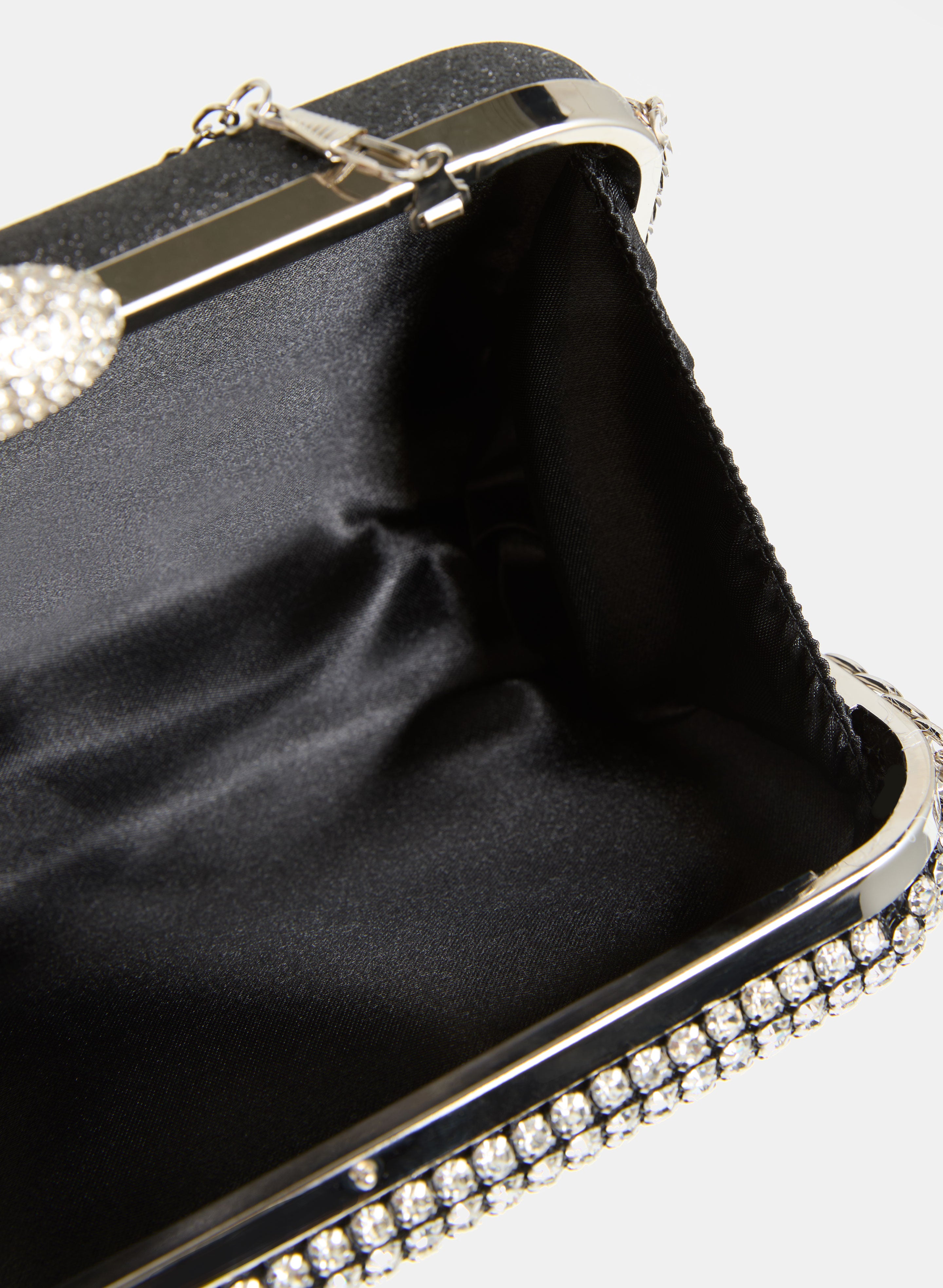 Elegant Crystal Embellished Evening Clutch Purse for Women - Perfect for Weddings, Parties & Special Occasions