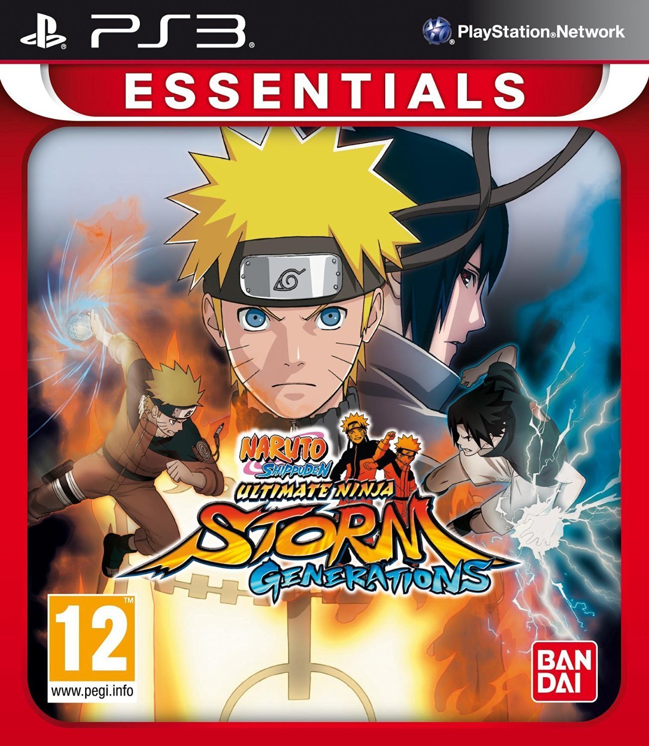 Naruto Shippuden Ultimate Ninja Storm Generations PS3 Game - Anime Fighting Action Adventure - Perfect for Anime Fans & Gaming Enthusiasts
