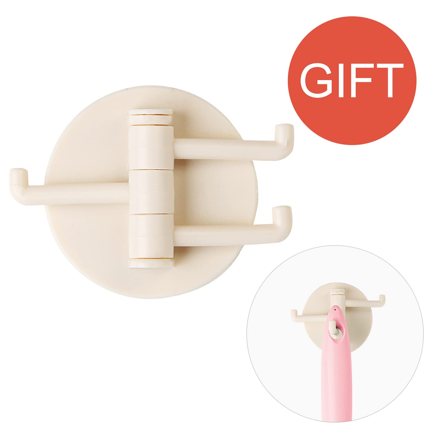BEDELITE Long Handle Back Brush - Soft Exfoliating Shower Brush for Men & Women, Pink - Perfect for Deep Cleaning & Skin Care