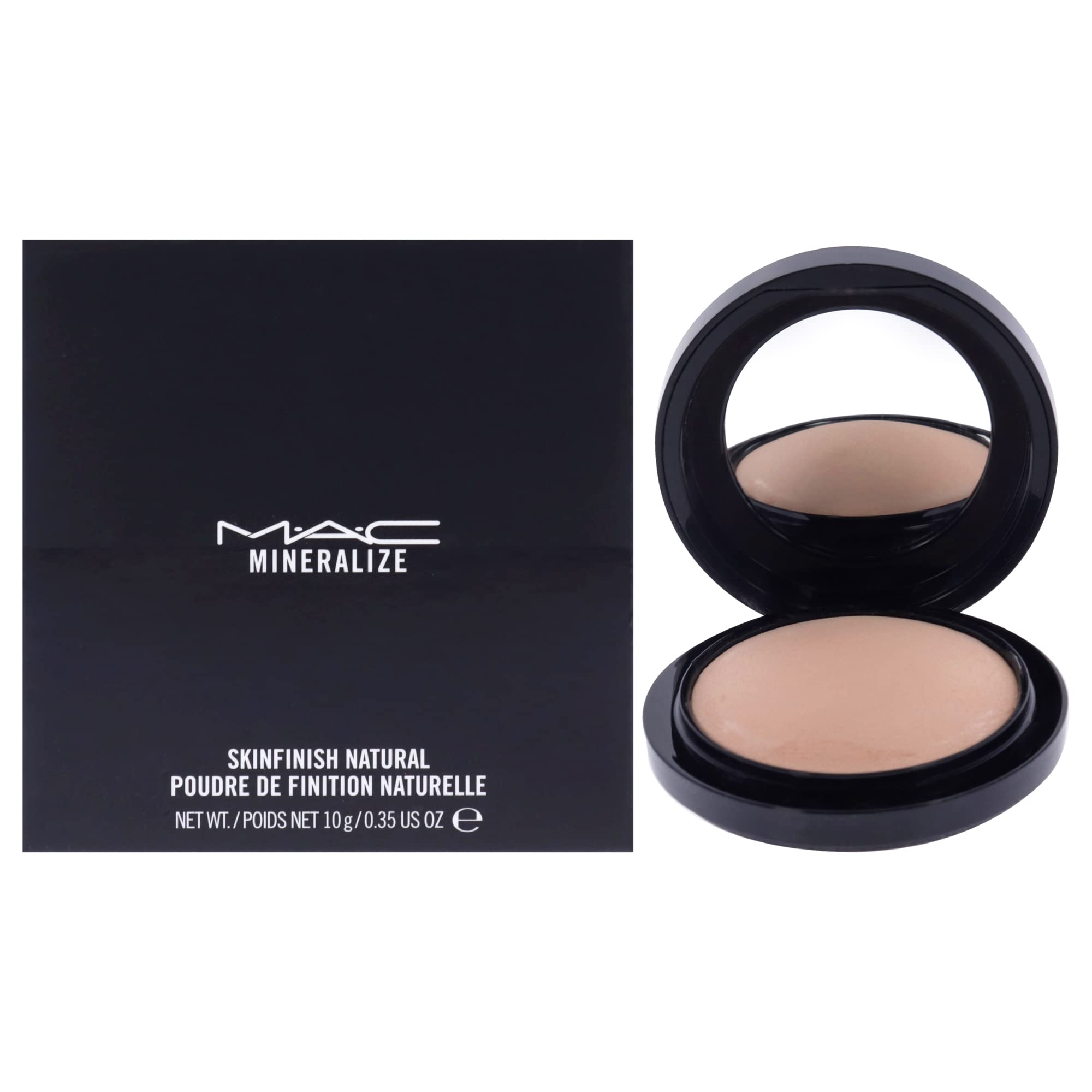 MAC Mineralize Skinfinish Natural Face Powder - Medium Shade 0.35 oz | Oil-Control, Long-Lasting Finish for Flawless Makeup | Perfect for Everyday Wear & Special Occasions