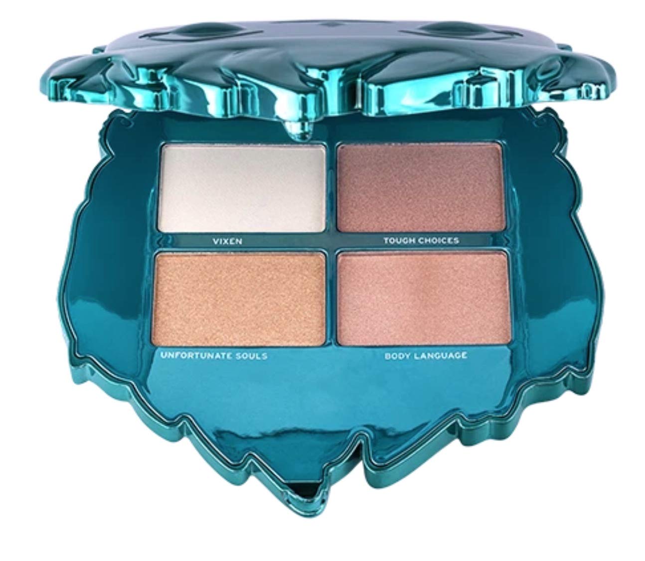 Funko Pop! Disney The Little Mermaid Ursula Makeup Highlighter Palette - Cruelty-Free & Vegan - Perfect for Cosplay, Halloween Costumes & Disney Fan Collections