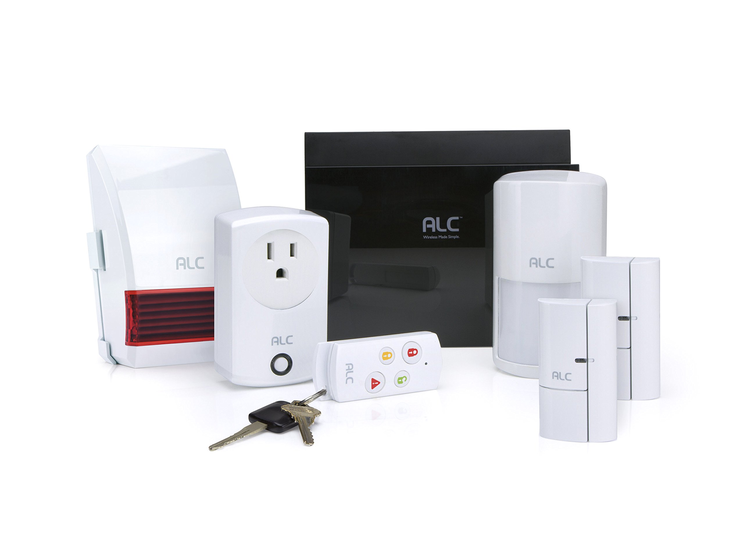 ALC AHS616 Wireless Home Security System - DIY Self Monitoring with ALC Connect App for Android & iOS - Protect Your Home & Family with Smart Alerts & Remote Access
